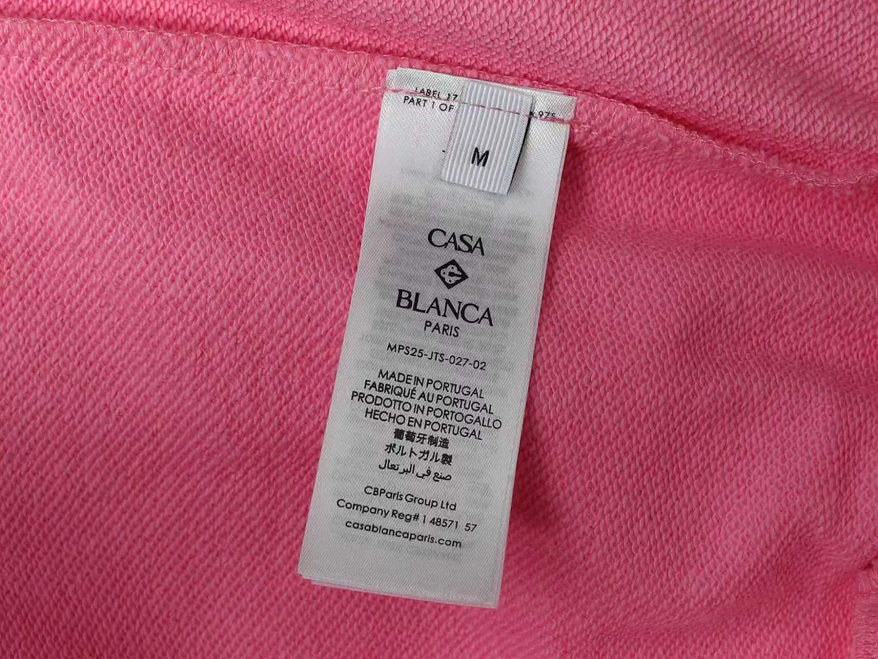 CASABLANCA Casa shorts Printing technology Original development Using gram custom terry fabric Upper body is comfortable Back pocket design Original turning details Made by domestic first-line brands Factory OEM Workmanship is impeccable Wash mark Main wheat Hang tag Complete packaging Sizes S.M.L.XL